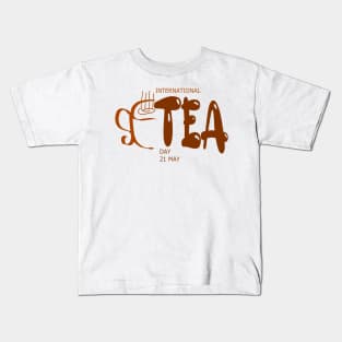 International Tea Day Kids T-Shirt